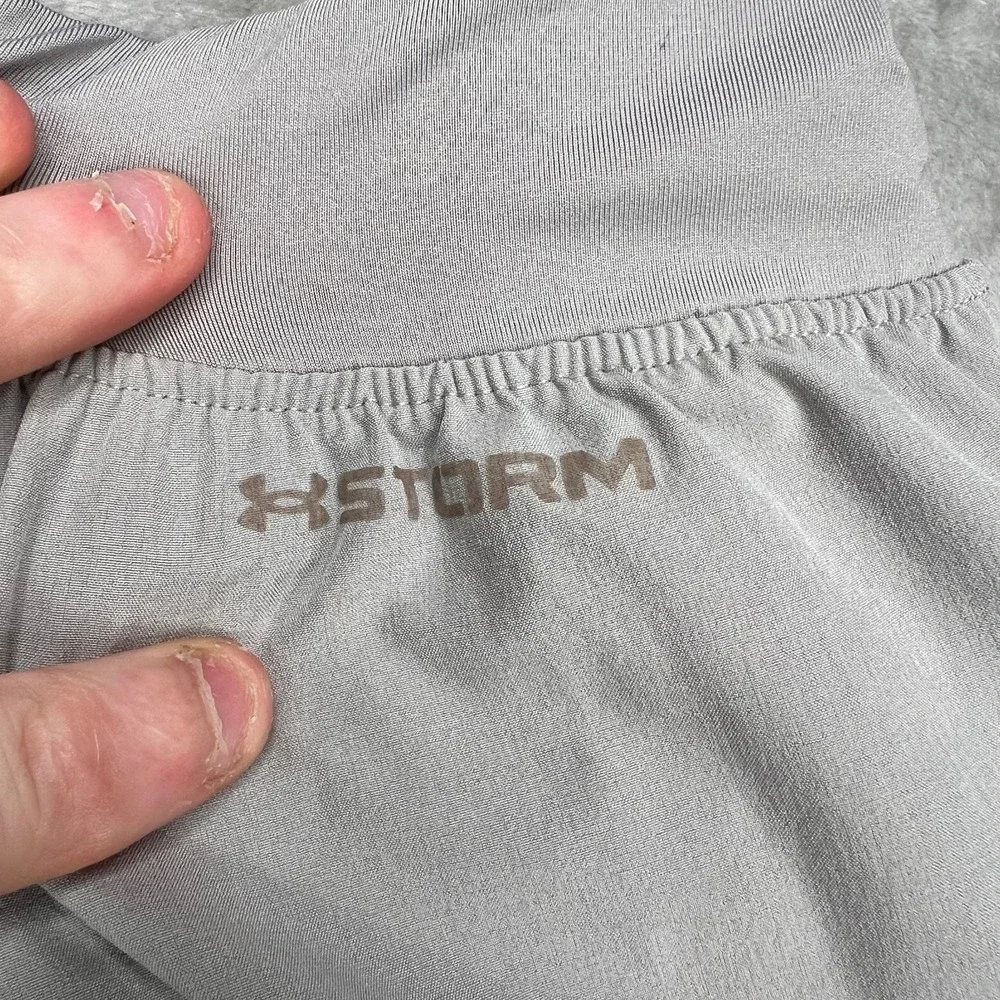 Under‎ Armour Storm Tapered Athletic Pants Mens Large Gray Fitted Athleisure